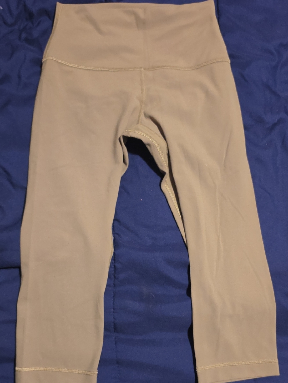 lululemon High-Waist Leggings in Olive Green